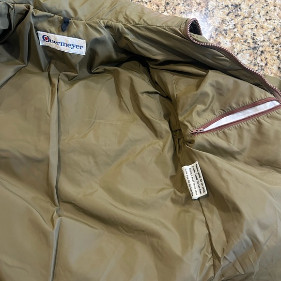 VINTAGE Obermeyer women’s Brown Puffer Jacket. No size tag fits xs/s. - Picture 7 of 7